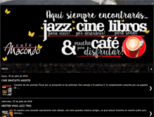 Tablet Screenshot of macondocafe.blogspot.com
