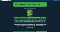 Desktop Screenshot of findingourfamilyfootprint.blogspot.com