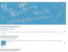 Tablet Screenshot of mykeepersweb.blogspot.com