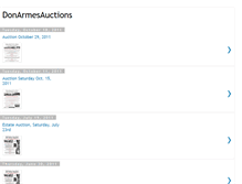 Tablet Screenshot of donarmesauctions.blogspot.com