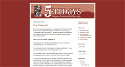 Desktop Screenshot of fbcgfivefridays.blogspot.com