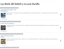 Tablet Screenshot of diabloylunaoscura.blogspot.com