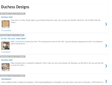 Tablet Screenshot of duchessdesigns.blogspot.com
