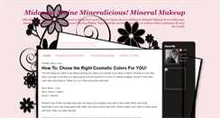 Desktop Screenshot of maine-mineral-makeup.blogspot.com