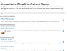 Tablet Screenshot of maine-mineral-makeup.blogspot.com