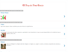 Tablet Screenshot of elblogdedanielgarcia.blogspot.com