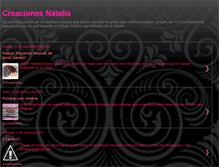 Tablet Screenshot of creacionesnataliacba.blogspot.com