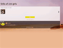 Tablet Screenshot of cinigirls-gallery.blogspot.com
