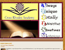 Tablet Screenshot of crossrhodesacademy.blogspot.com