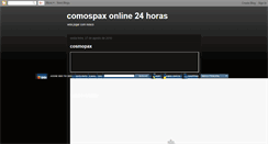 Desktop Screenshot of cosmopax-on.blogspot.com