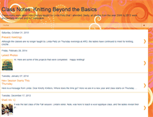 Tablet Screenshot of knitbeyond.blogspot.com