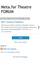 Mobile Screenshot of metafortheatre.blogspot.com