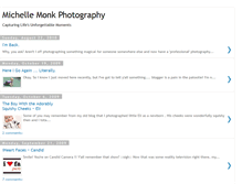 Tablet Screenshot of michellemonkphoto.blogspot.com
