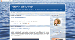 Desktop Screenshot of antalyayuzme.blogspot.com