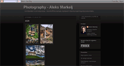 Desktop Screenshot of aleksmarkeljphoto.blogspot.com
