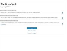 Tablet Screenshot of grimespot.blogspot.com