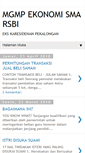 Mobile Screenshot of ekonomismarsbi.blogspot.com