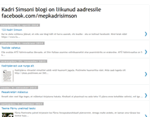 Tablet Screenshot of kadrisimson.blogspot.com