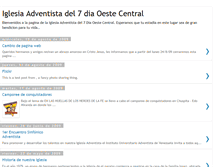 Tablet Screenshot of iglesiacentraloeste.blogspot.com