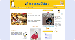 Desktop Screenshot of amomeucao.blogspot.com