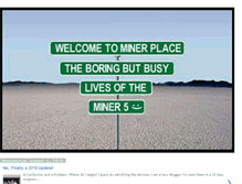 Tablet Screenshot of minerplace.blogspot.com