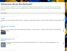 Tablet Screenshot of nakretki-dla-martynki.blogspot.com