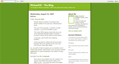 Desktop Screenshot of michaelcd.blogspot.com