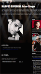 Mobile Screenshot of marcus-actor-singer.blogspot.com
