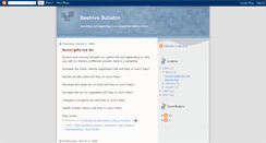 Desktop Screenshot of beehivebulletin.blogspot.com