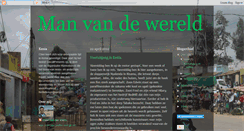 Desktop Screenshot of manvandewereld.blogspot.com