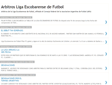 Tablet Screenshot of ligaescobarensedefutbol.blogspot.com