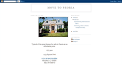 Desktop Screenshot of movetopeoria.blogspot.com