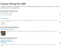 Tablet Screenshot of hpufeaturewriting09.blogspot.com