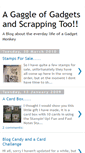 Mobile Screenshot of agaggleofgadgetsandscrappingtoo.blogspot.com
