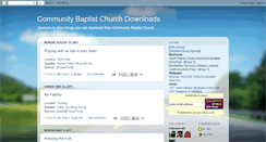 Desktop Screenshot of cbcpjsermons.blogspot.com