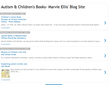 Tablet Screenshot of kidsautismbooks.blogspot.com