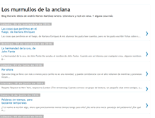 Tablet Screenshot of murmullosdelaanciana.blogspot.com