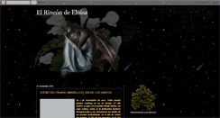 Desktop Screenshot of elrincondeeloisa.blogspot.com