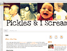 Tablet Screenshot of picklesandiscream.blogspot.com