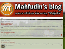 Tablet Screenshot of mahfudingitu.blogspot.com