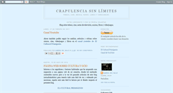 Desktop Screenshot of crapulencia.blogspot.com