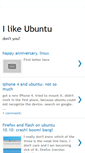 Mobile Screenshot of ilikeubuntu.blogspot.com