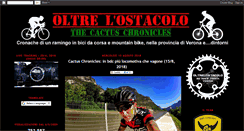 Desktop Screenshot of oltrelostacolo.blogspot.com
