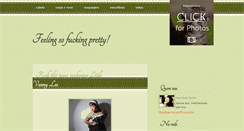 Desktop Screenshot of feelingsofuckingpretty.blogspot.com