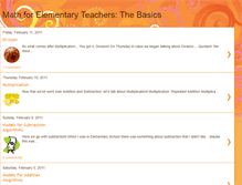 Tablet Screenshot of elementaryteachersmath.blogspot.com