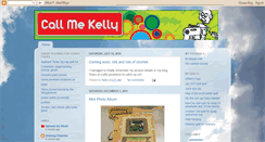 Desktop Screenshot of callmekelly.blogspot.com