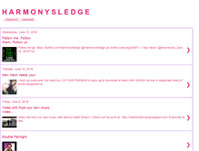 Tablet Screenshot of harmonysledge.blogspot.com