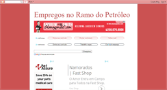 Desktop Screenshot of empregospetroleo.blogspot.com