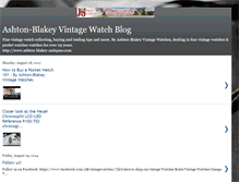 Tablet Screenshot of ab-vintage-watches.blogspot.com