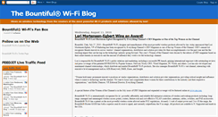 Desktop Screenshot of bountifulwifi.blogspot.com